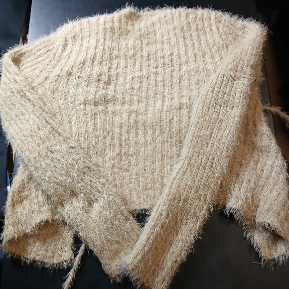 Thermal Black Hat/Calvin Klein Black Scarf/ No Comment Ligth Brown SizeM Top&jac - Picture 9 of 11